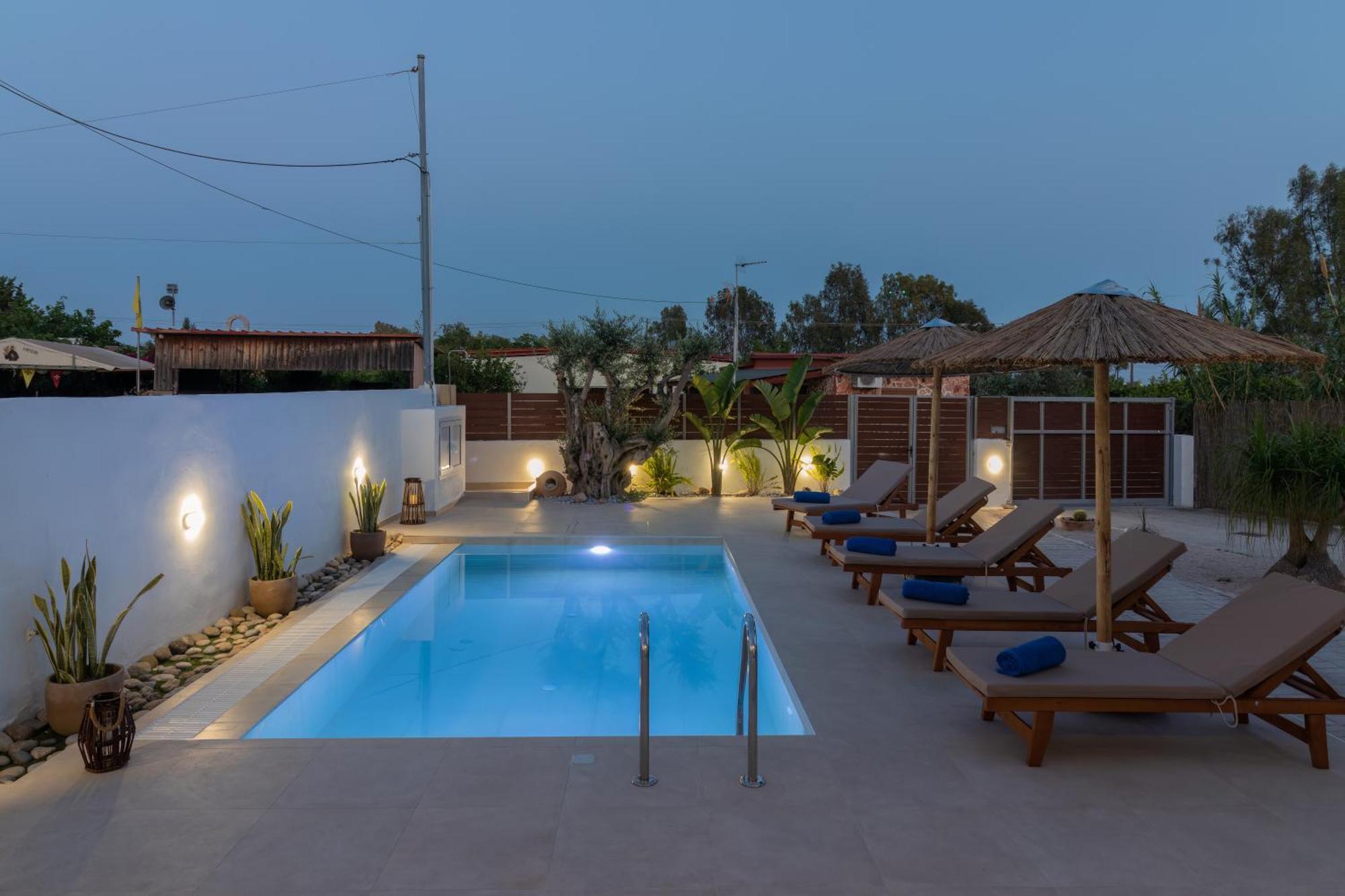 Summer Dream Villa Afantou Ngoại thất bức ảnh