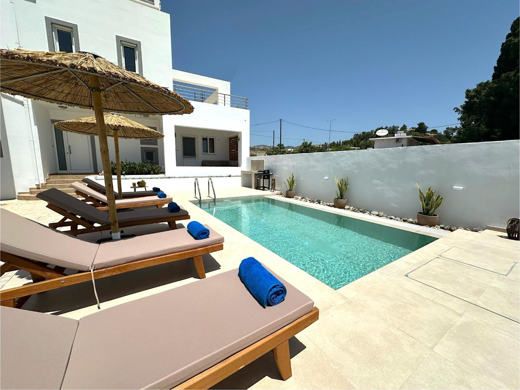 Summer Dream Villa Afantou Ngoại thất bức ảnh