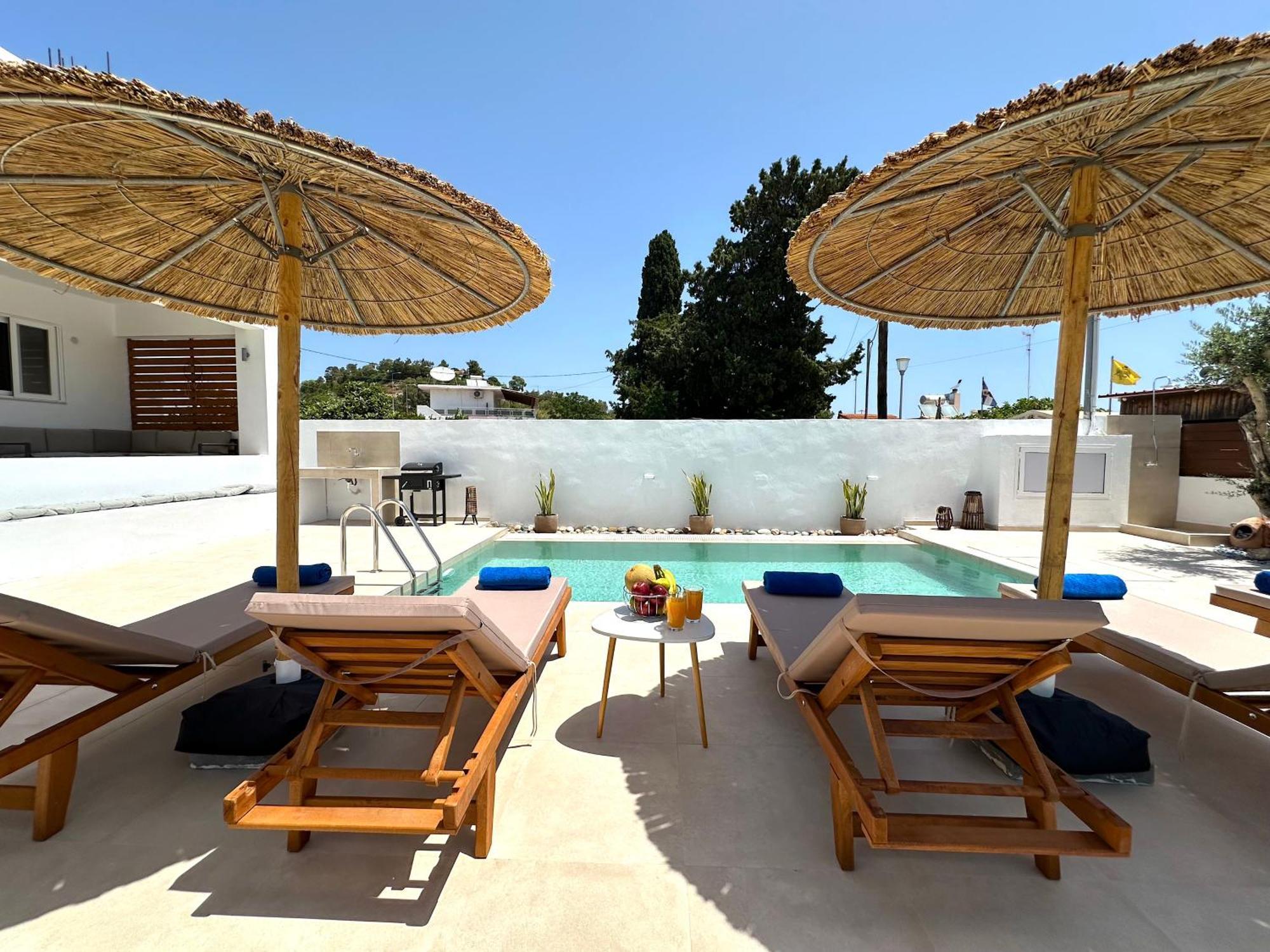 Summer Dream Villa Afantou Ngoại thất bức ảnh