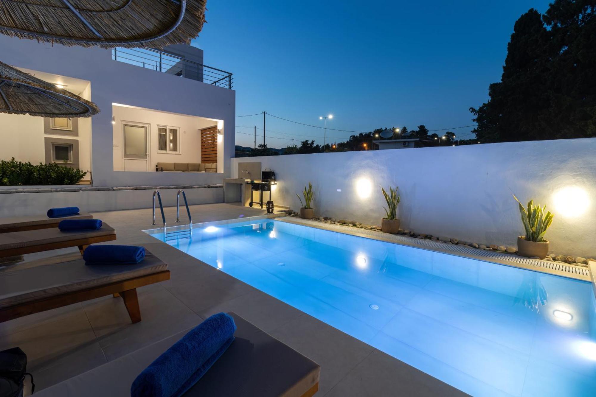 Summer Dream Villa Afantou Ngoại thất bức ảnh