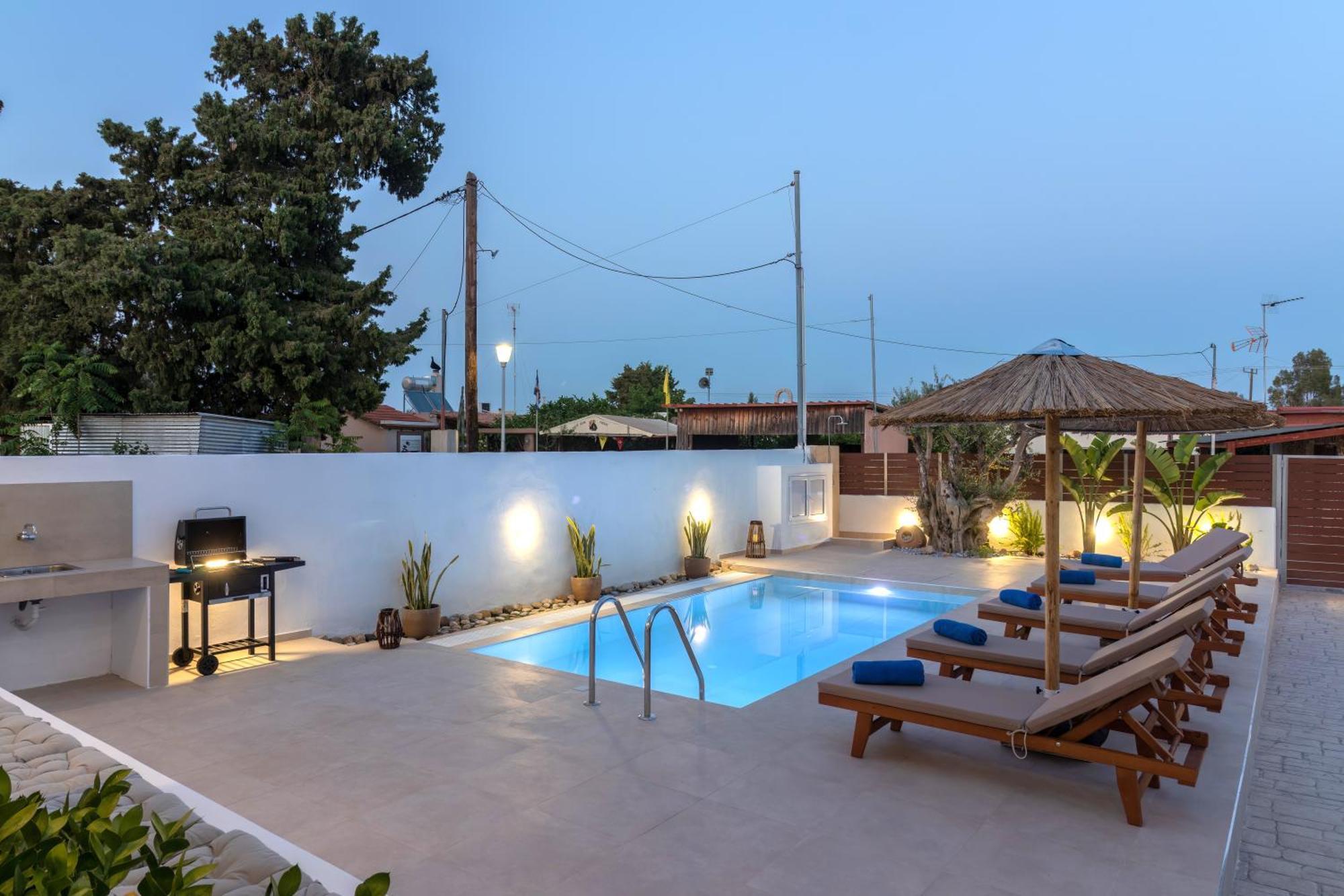 Summer Dream Villa Afantou Ngoại thất bức ảnh